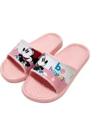 Disney Minnie Maus Mädchen Kinder Sandalen Schuhe Latschen Sandale Gr. 24 bis 31 rosa 26-27 EU