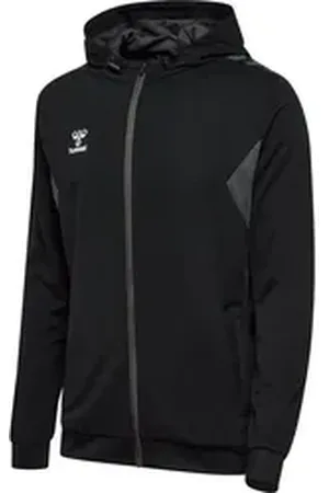 Hummel Trainingsjacke Hmlauthentic Pl Zip Hoodie schwarz XXL