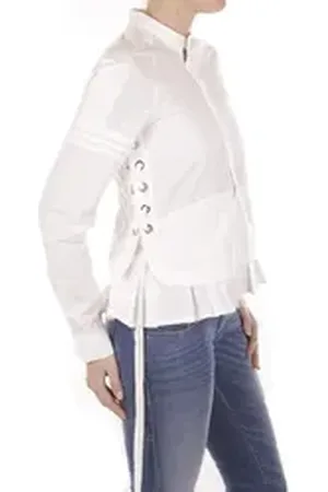 Diesel Blusentop Black Gold CAIST TOP CAMICIA weiß