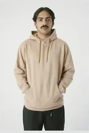 Cleptomanicx Kapuzensweatshirt Ligull mit lockerem Schnitt braun XL