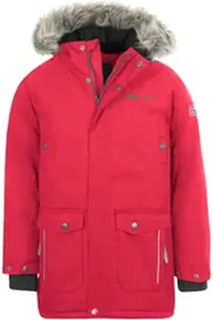 TROLLKIDS Parka Nordkapp rot 92