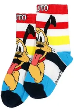 Disney Strümpfe Strümpfe Mickey Mouse Streifen (1-Paar) bunt 23-26