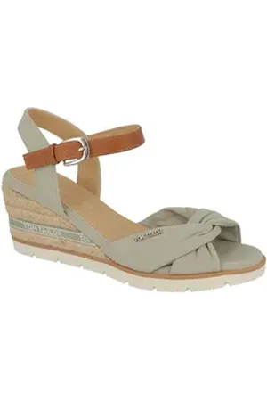 TOM TAILOR Sandaletten für Damen Sandale grün 40 EU
