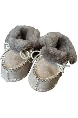 Kaiser Babyschuh 2000 Lammfell Krabbelschuh beige 21-22 EU