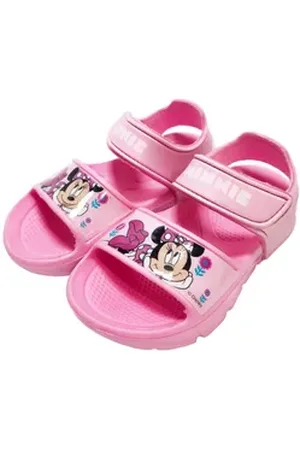Disney Minnie Maus Mädchen Sandalen Rosa/Pink Badeschuhe Latschen Sandale rosa 32-33 EU