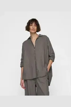 10 days Klassische Bluse blouse linen S