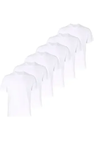 Götzburg T-Shirt California (Set) mit V-Ausschnitt, kurzarm, Premium-Qualität im 6er Pack weiß 6XL