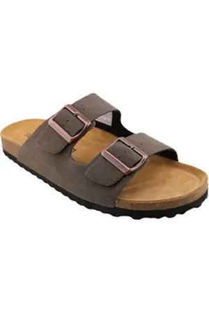 SUPERSOFT Bio Fußbett Pantolette grau 42 EU