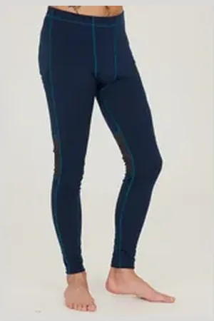 Whistler Lange Unterhose Lapas (1-St) mit mulesingfreier Merinowolle blau S