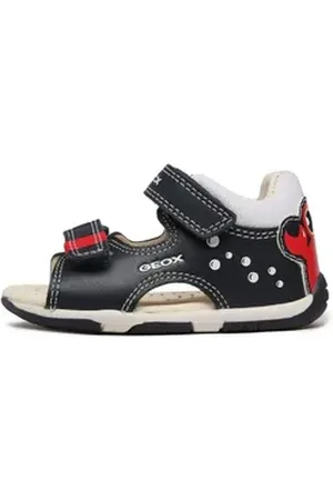 Geox Sandalen B Sandal Tapuz Boy B350XB08510C0735 Navy/Red Sandale blau 19 EU