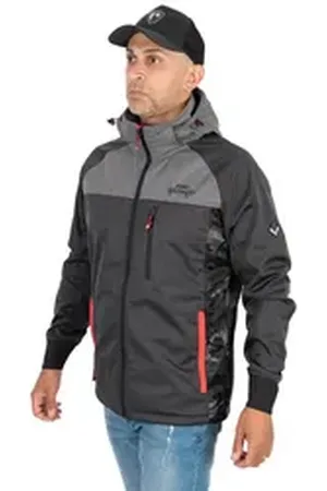 Fox Rage Regenjacke Rage Voyager Wind Blocker Windjacke Herren schwarz XXXL