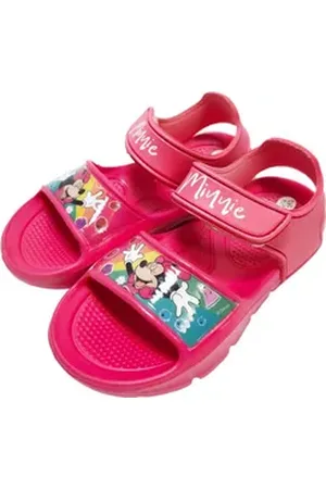 Disney Minnie Maus Mädchen Sandalen Rosa Pink Badeschuhe Latschen Sandale Gr. 22 bis 33 rosa 26-27 EU