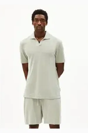 Armedangels Poloshirt MAARKOS POLO TERRY Herren (0-tlg) grün XXL