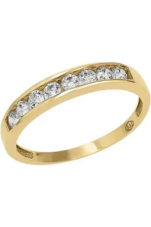 Amor Goldring Ring für Damen, Gold 333, Zirkonia synth. (Ring, 1-tlg) goldfarben 60