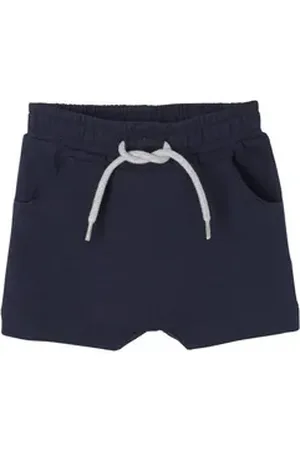 Vertbaudet Bermudas Jungen Baby Sweat-Bermudas blau 80
