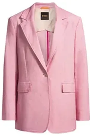HUGO BOSS ORANGE Longblazer lila 38