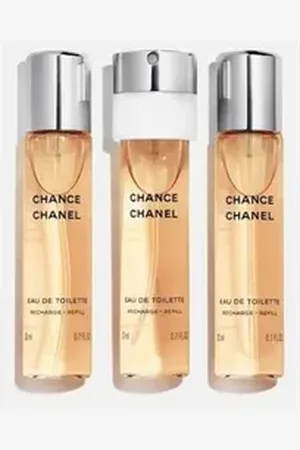 CHANEL Eau de Toilette CHANCE EAU DE TOILETTE TWIST AND SPRAY Nachfüller, nachfüllbar, Frauenduft, edt