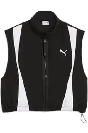 PUMA Kurzweste Crop Vest Dare To Woven Vest schwarz L