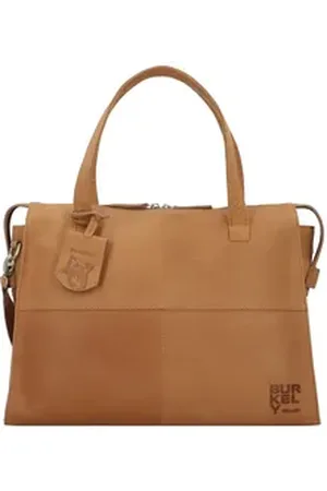 Burkely Shopper Rogue Robyn, Leder braun