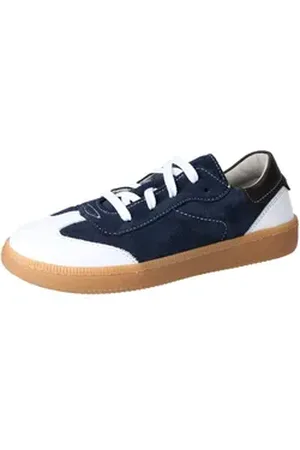 Däumling Unisex Kinder Kleinkinder Base Halbschuh Schnürschuh blau 33,0