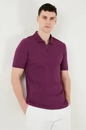 Buratti Poloshirt Regular Fit lila XXL