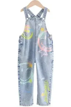 Next Latzhose Smiley World Latzhose aus 100% Baumwolle (1-tlg) blau 164 (14 J.)
