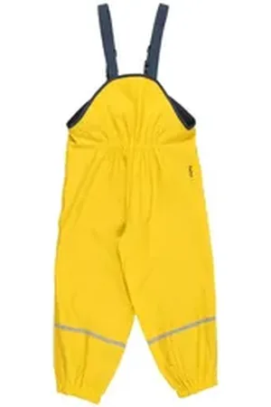 Playshoes Latzhose (1-tlg) Drapiert/gerafft gelb 140