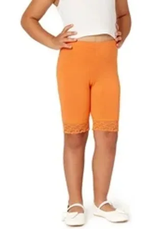 Merry Style Leggings Mädchen Kurze Hose MS10-434 (1-tlg) aus Viskose orange 116