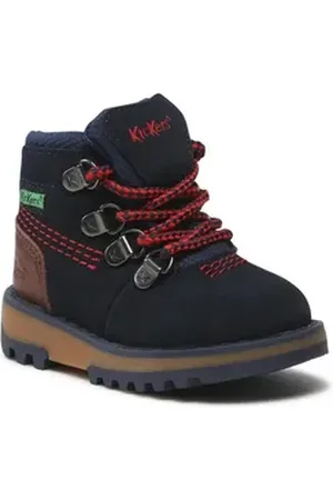 Kickers Schnürschuhe Kicknature 878760-10 M Red/Navy 103 1 Schnürschuh blau 20 EU