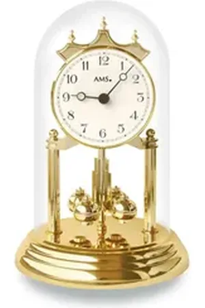 Ams Jahresuhr 1201 Made in Germany goldfarben