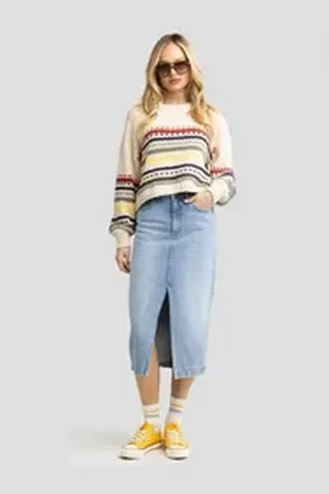 Big Star A-Linien-Rock CARA blau 30