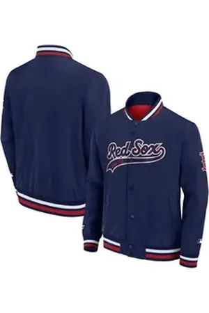 Fanatics Boston Red Sox Kurzjacke Sateen Jacket blau|rot XL