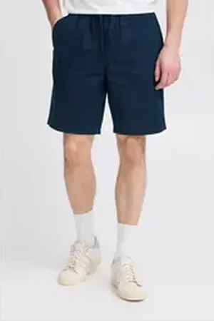 Blend Leinenhose BHVOLK blau XXL