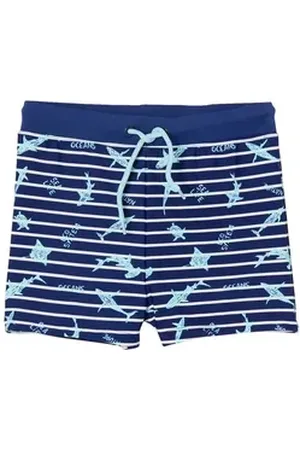 Vertbaudet Badehose Jungen Badeshorts blau 128
