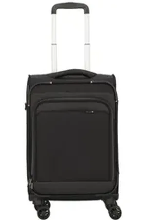 D&N D&N Handgepäck-Trolley Travel Line, 4 Rollen, Polyester schwarz