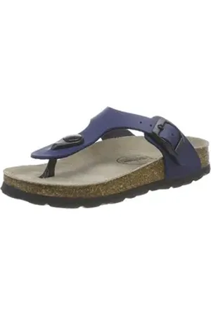 Fischer Markenschuh Markenschuhe Kinder Pantolette 0532 Pantolette blau 28
