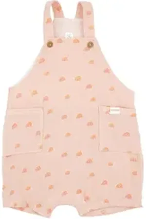 maximo Latzhose Unisex-Design mit Löwen- oder Regenbogenmotiv rosa 50/56