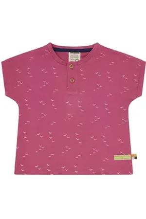 loud + proud T-Shirt Slub Jersey rosa 74/80