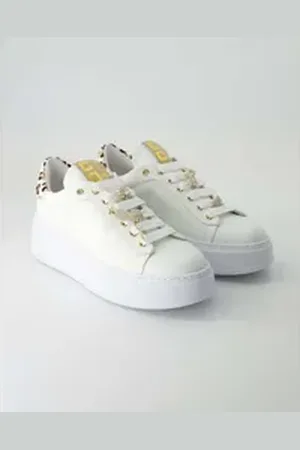 Gio+ L039 Sneaker beige|braun 41 EU