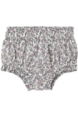 Vertbaudet Bermudas Mädchen Baby Shorts mit Blumenmuster weiß 71