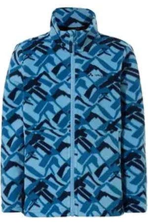 Vaude Outdoorjacke Kids Pulex AOP Jacket (1-St) Kinder Fleecejacke für Alltag und Freizeit rosa 134/140