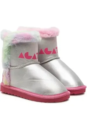 Agatha Ruiz de la Prada Schneeschuhe 231980-B D Silberfarben Schnürschuh silberfarben 30 EU