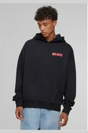 MT Upscale Hoodie Days Before Overize Hoody schwarz M