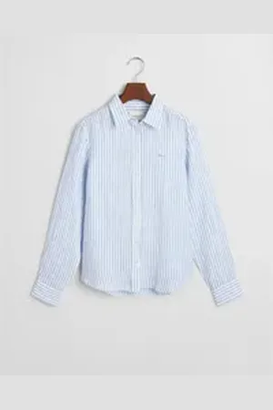 GANT Langarmbluse blau 36