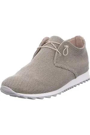 Donna Carolina Sneaker Schnürschuh braun|silberfarben 40 EU