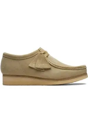 Clarks Wallabee Schnürschuh beige 41,5 EU