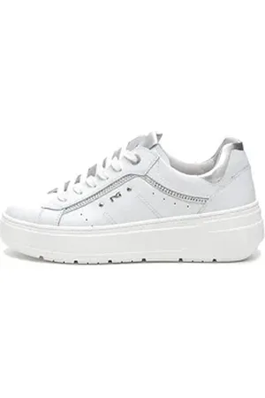 Nero Giardini Damen Sneaker Schnürschuh weiß 41 EU
