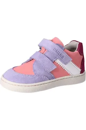 Däumling Unisex Kinder Lauflern Barry Lauflernschu Klettschuh lila 24,0