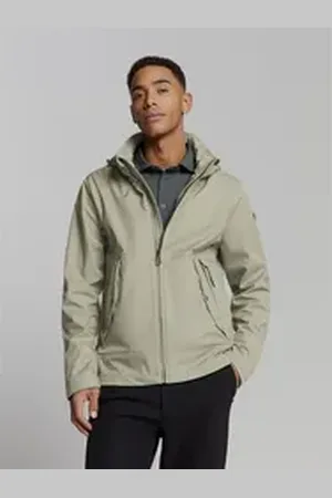 No Excess Kurzjacke Jacke mit abnehmbarer kapuze grün L