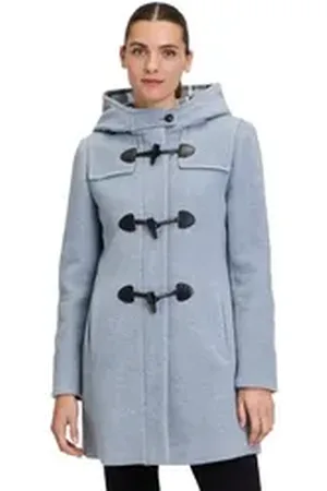 gil-bret Dufflecoat mit Wolle und Kapuze blau 44